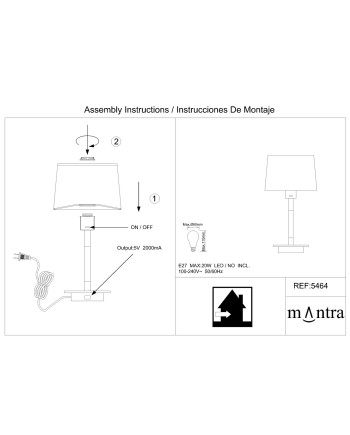 ***OFER/DES*** NORDICA II * SOBREMESA 1L - USB